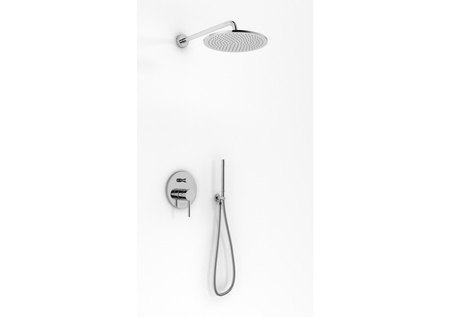 ROXIN Chrom zestaw prysznicowy z deszczownicą 25cm i słuchawką