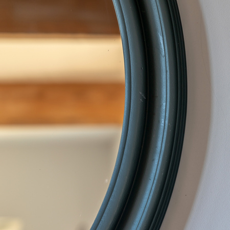 Suffolk Round Mirror Green 900x25x900mm
