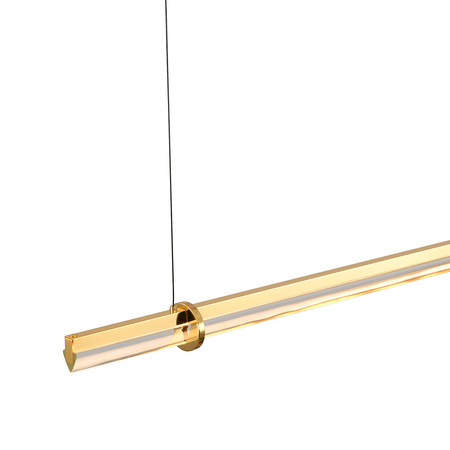 Lampa wisząca LOVELY LED złota 100 cm
