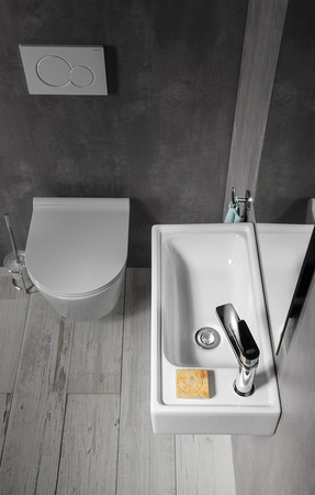 ORION umywalka ceramiczna 50,5x26,5cm, biały