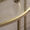 Stolik konsolowy Hudson Champagne 1000 x 350 x 750 mm