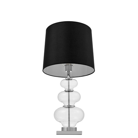 LAMPA NOCNA GLAMOUR CZARNA BRISTON