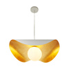 Lampa wisząca ENZO  60 cm - biało złota