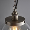 Hansen Grand 1 Pendant Light Brushed Silver