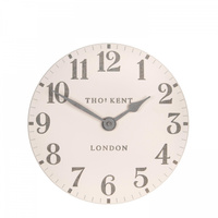 Arabic Wall Clock Shy Pink 12in