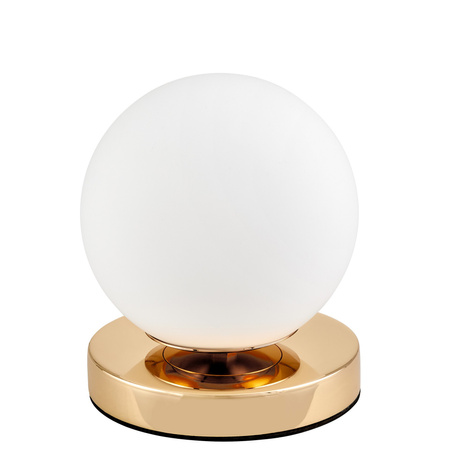 NOWOCZESNA LAMPA BIURKOWA ZŁOTA FREDICA W1