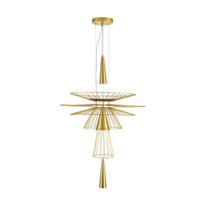 Lampa wisząca SUSSO L złota 60 cm