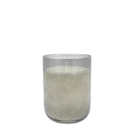 Glass Filled Candle Large Smoke Rose Oud