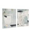 Obraz w ramie „Insight” – niebieski, 60 × 3 × 80 cm, zestaw 2 szt.