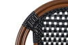 Krzesło ogrodowe CAFE PARIS ARM brązowe rattan