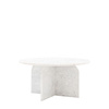 Amalfi Coffee Table White 800x800x400mm