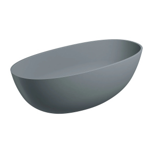 SHELL M+ wanna wolnostojąca, 160 x 75 cm, ash grey mat