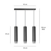 KIBO 3 BL/CHROME