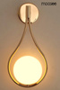 MOOSEE lampa ścienna ROMA złota
