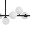 Lampa wisząca MINI MOON 100 cm - czarna