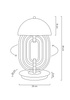 MOOSEE lampa stołowa BOTTEGA złota / biała