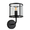 Hopton 1 Wall Light Black