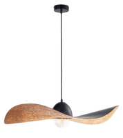 Kapello L czarny/miedź ? 76cm lampa wisząca