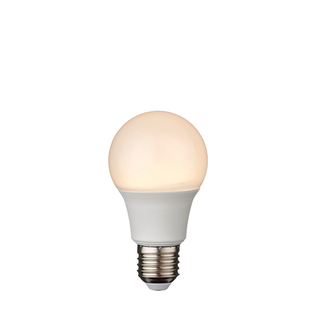 Żarówka LED – ciepła biel, 8W LED E27 ciepła biel, 2700 K, 6 × 6 × 10,7 cm