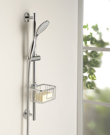 Zestaw prysznicowy, uchwyt obrotowy, okrągły, 660mm, chrom