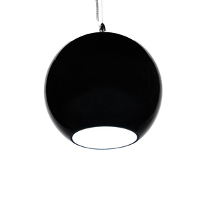 NOWOCZESNA LAMPA WISZĄCA SZKLANA CZARNA MOLTON
