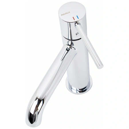 Bateria umywalkowa stojąca, chrom