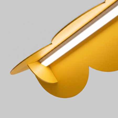 Lampa wisząca BISCUIT 130 żółta LED 4000K
