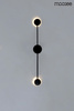 MOOSEE lampa ścienna SHADOW 2 CLOSE czarna