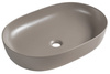 ARDEA ceramiczna umywalka nablatowa, 60,5x41,5cm, agila