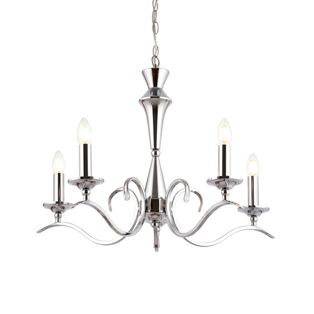 Kora 5 Pendant Light Chrome