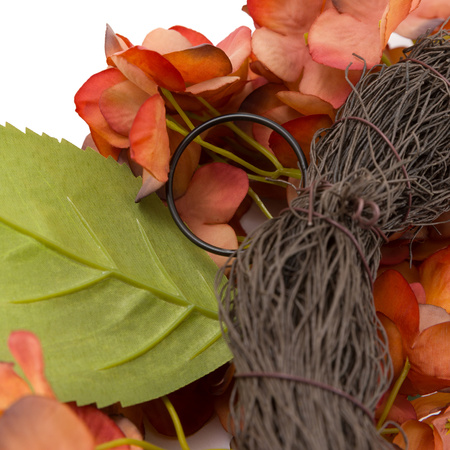 Rust Hydrangea Wreath