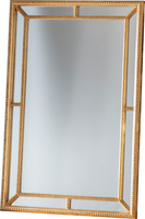 Lustro prostokątne Sinatra, złote, 1210 x 800 mm