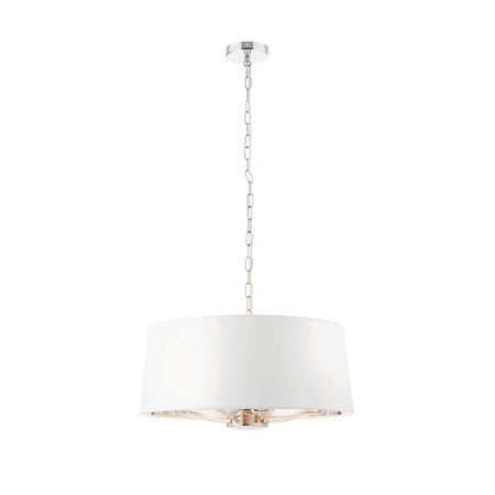 Harvey 1 Pendant Light Bright Nickel