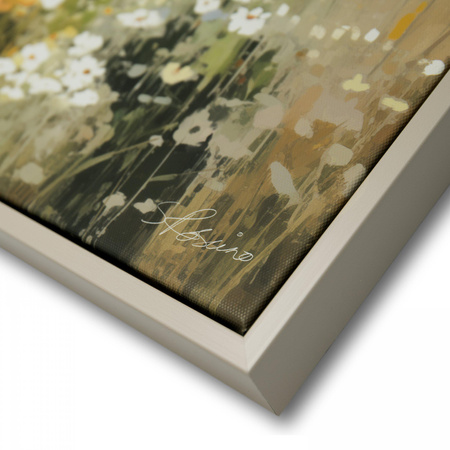 Wildflower Reflections Framed Canvas 500x30x500mm