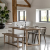 Craft Dining Table Smoked 1800x950x750mm