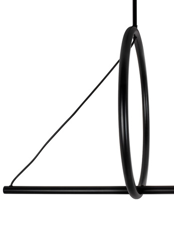 MOOSEE lampa wisząca STICK czarna