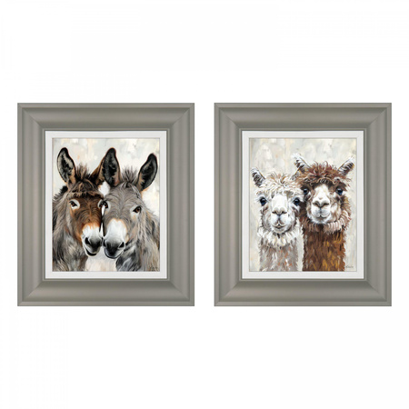 Eey & Ore & Abe & Lincoln S/2 Canvas 340x20x390mm