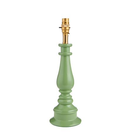 Abażur Myrtle – Cotswold Green, 12 × 12 × 38 cm