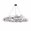 Lampa wisząca BOTANIKA 150 cm - czarna, G9, regulowana, designerska