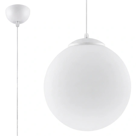 Lampa wisząca UGO 40 biała