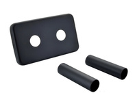 Rozeta maskująca do zestawu TWIN, czarny mat