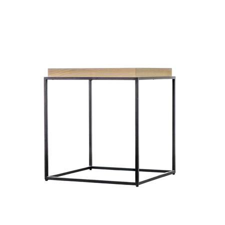 Stolik pomocniczy Forden Tray, szary, 550 x 550 x 600 mm