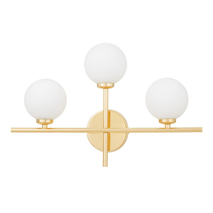 LAMPA ŚCIENNA KINKIET NOWOCZESNY ZŁOTY MARSIADA TRIO NEO