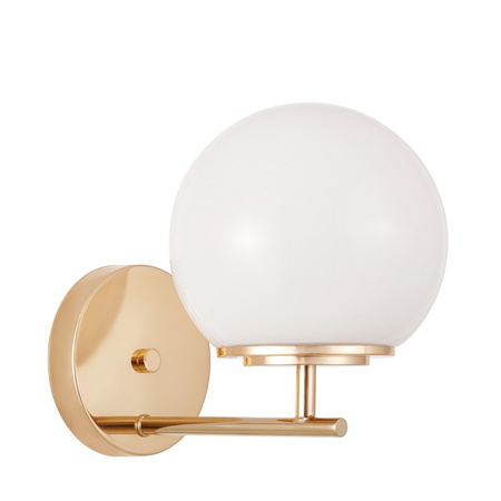 LAMPA ŚCIENNA KINKIET GLAMOUR ZŁOTA ALTONA