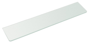 Półka 700x100x8mm, szkło mleczne