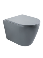 Miska WC VORTEX z deską pebble grey mat AMARO TR2217R-U10