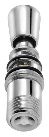 Przełącznik z pilotem do baterii wannowej, chrom