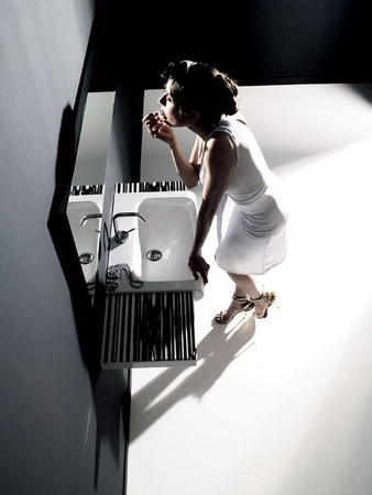 INKA umywalka ceramiczna 60x40cm, biała