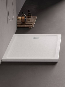 Brodzik MILD STONE akrylowy prostokątny 120x80x4,5 biały