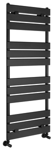 BONDECO grzejnik łazienkowy 500x1266mm, czarny mat